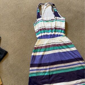 Splendid Purple and White summer dress